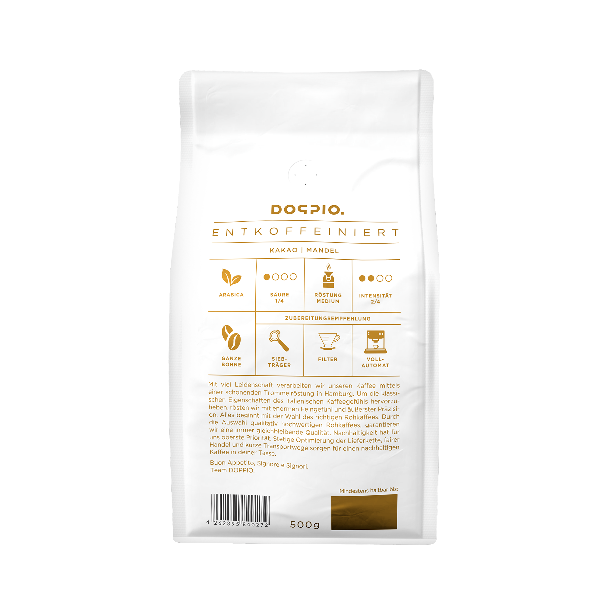 Entkoffeiniert