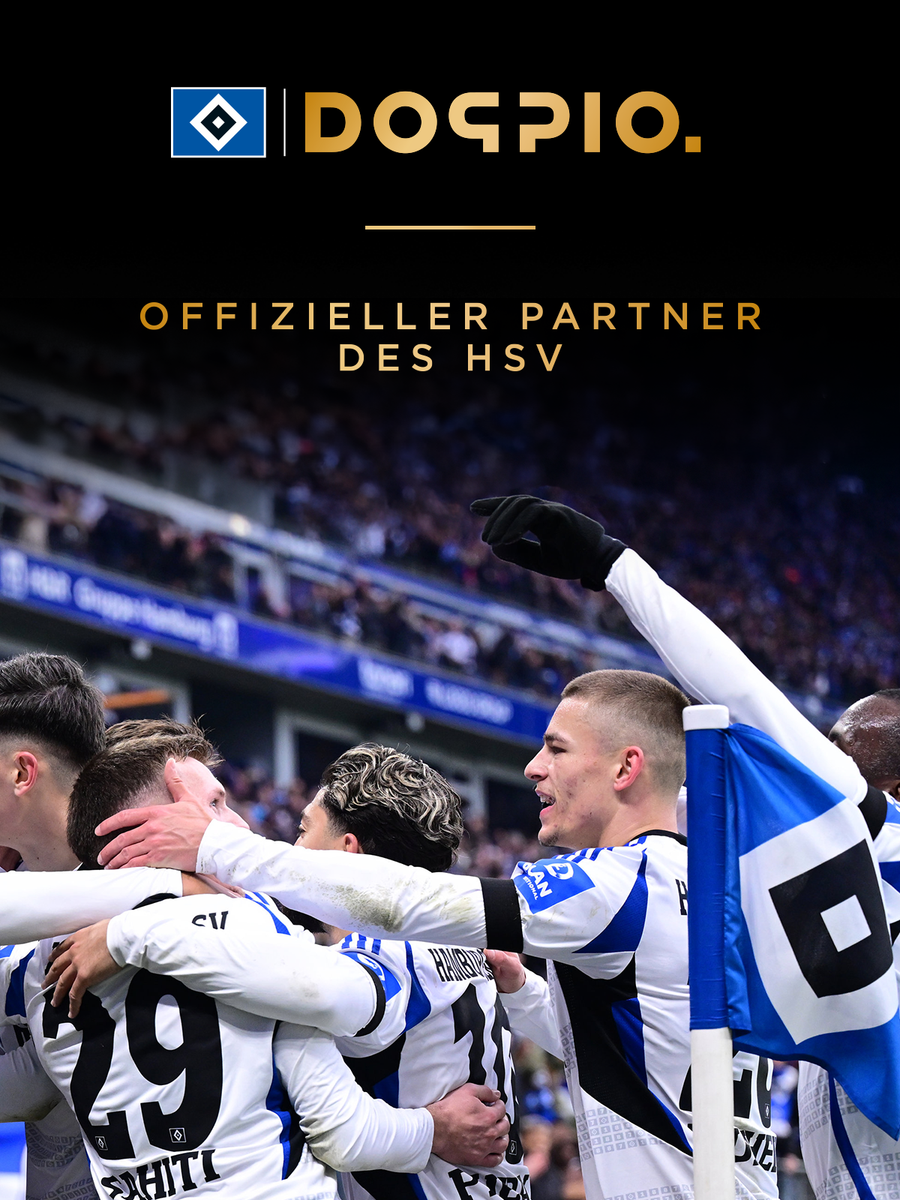 Doppio × HSV — offizielle Partnerschaft